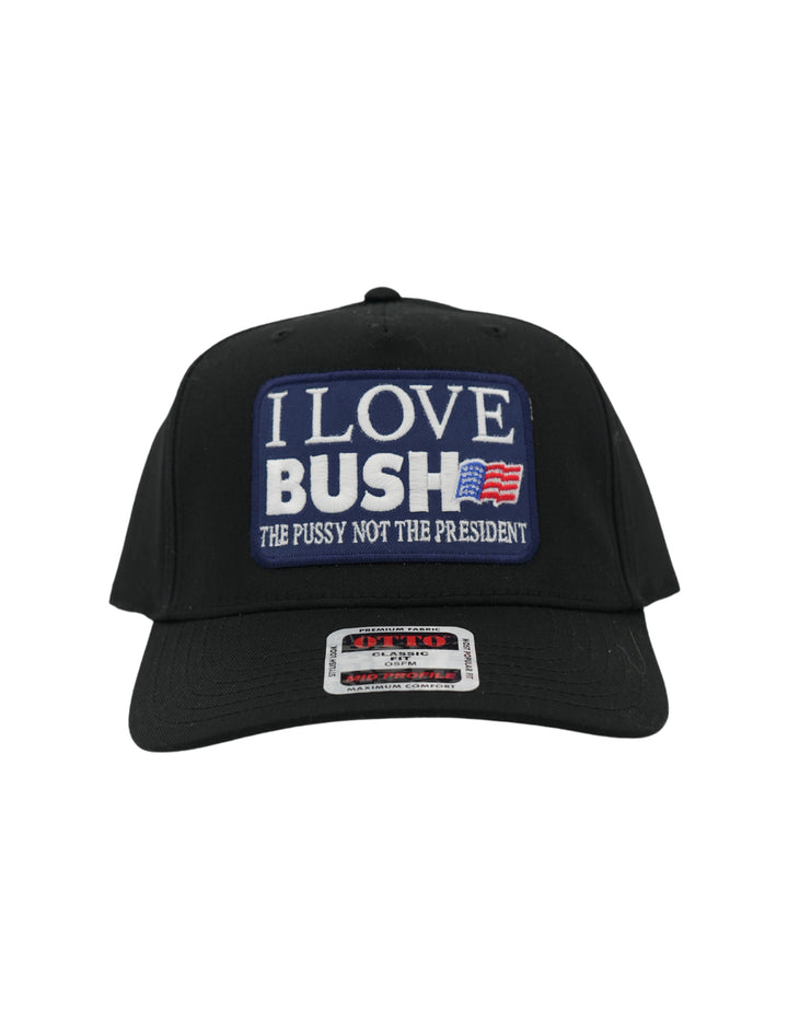 I Love Bush Trucker Hat | Funny Men's Bold Cap