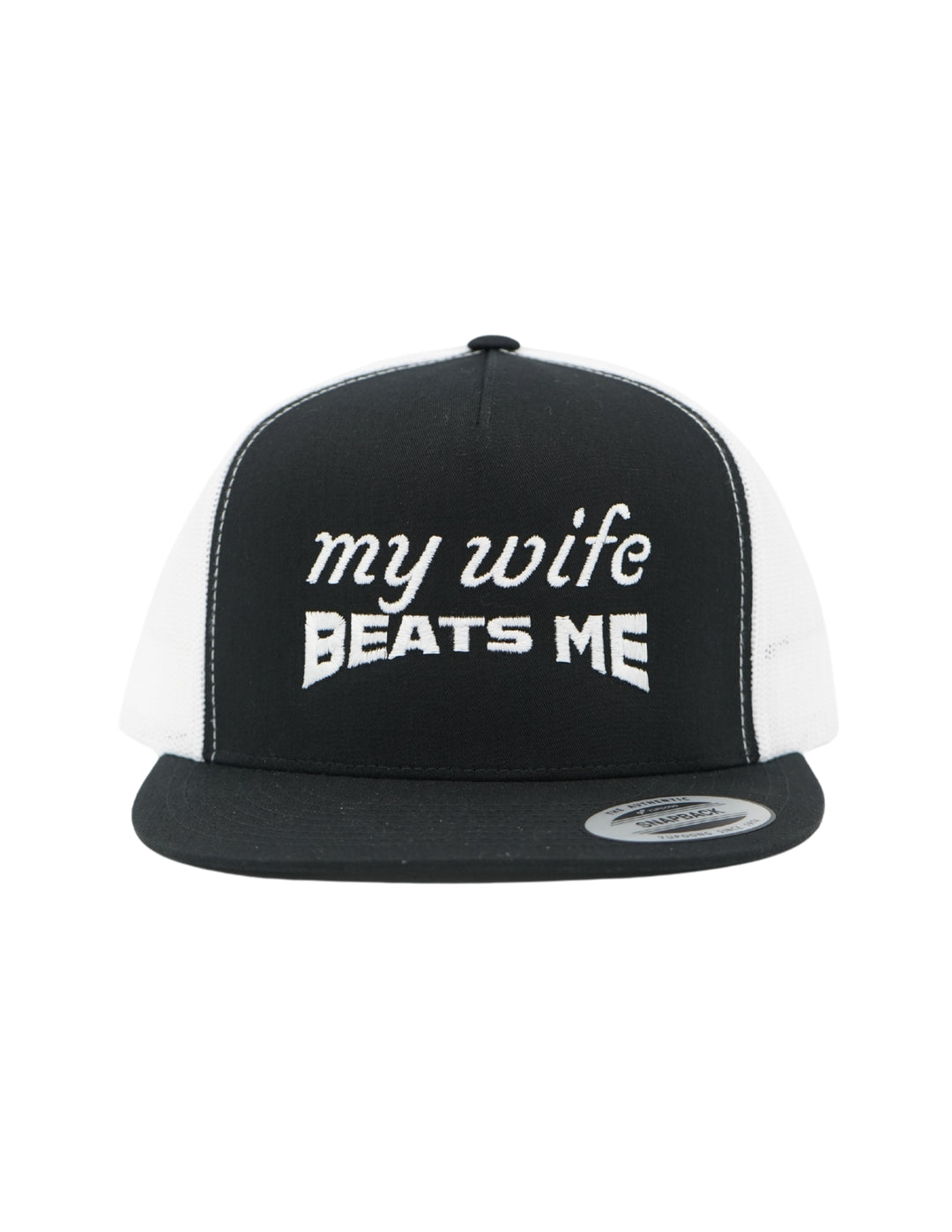 My Wife Beats Me Embroidered Hat
