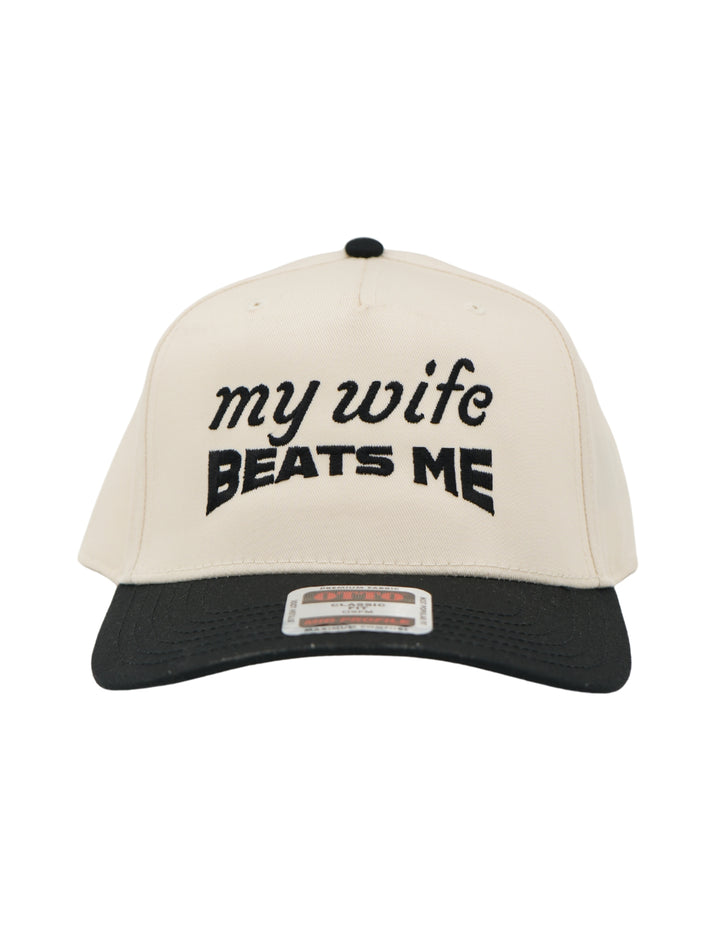 My Wife Beats Me Embroidered Hat