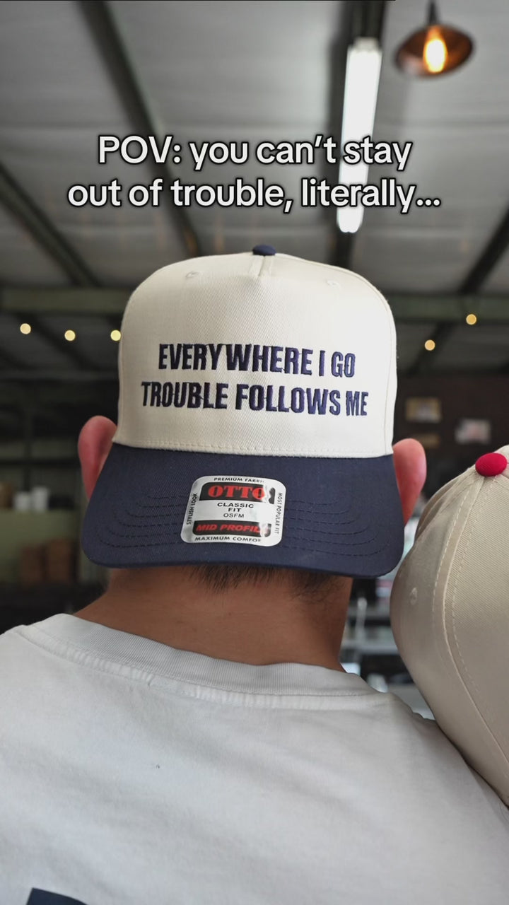 Trouble Follows Me Hat Bundle