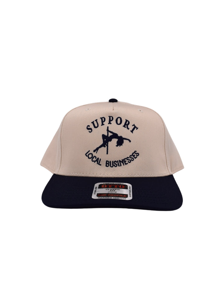 Support Local Businesses Trucker Hat | Funny Strpper Mens Cap