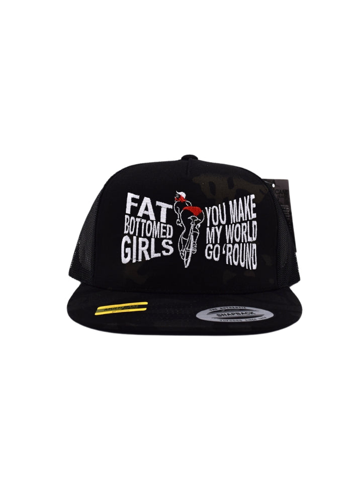 Fat Bottom Girls Hat | Funny Music Accessories Men's Women's