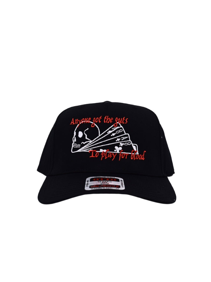 Anyone Have The Guts To Play For Blood Trucker Hat | Poker Movie Val Ringo Cap