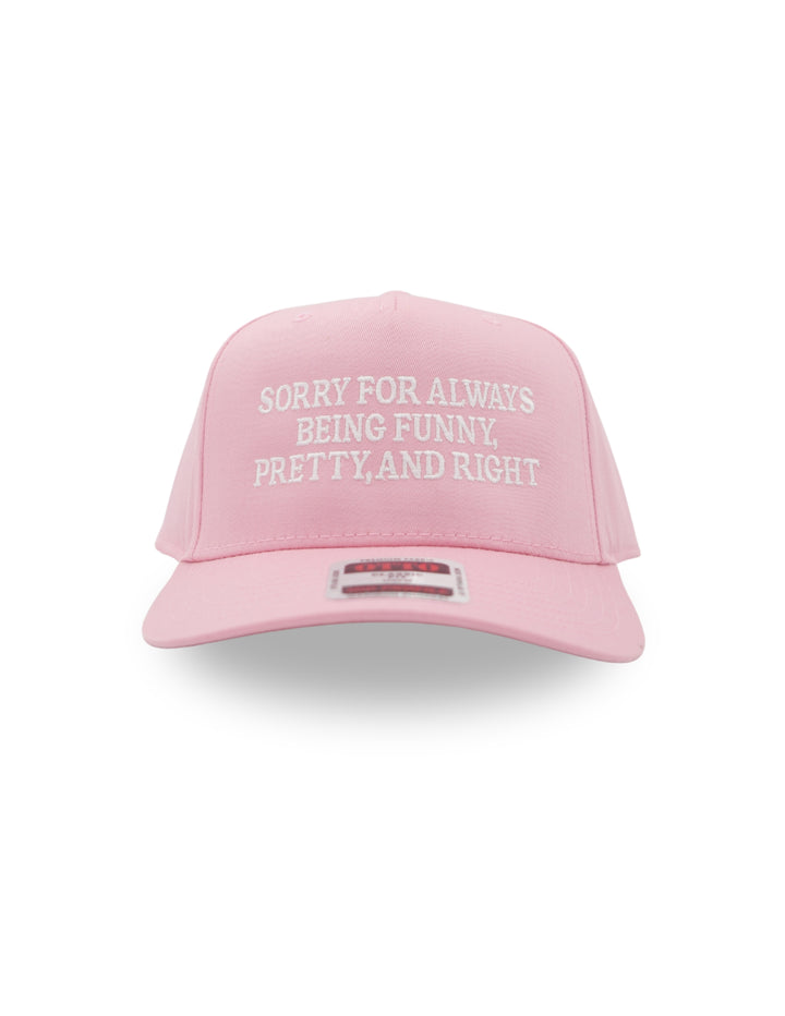 Sorry for Always Being Funny, Pretty, and Right Hat