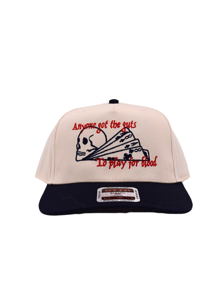 Anyone Have The Guts To Play For Blood Trucker Hat | Poker Movie Val Ringo Cap