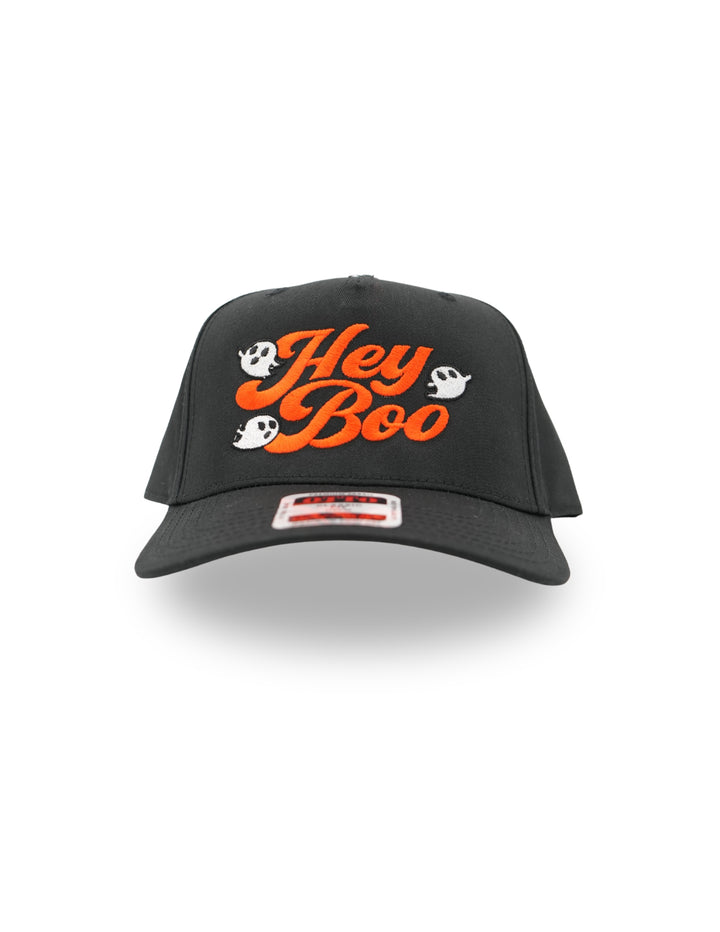 Hey Boo Embroidered Hat