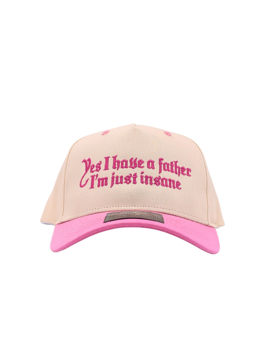 Yes I Have A Father I'm Just Insane Hat | Women's Funny Comedy Crazy Trucker