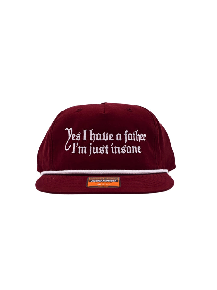 Yes I Have A Father I'm Just Insane Hat | Women's Funny Comedy Crazy Trucker