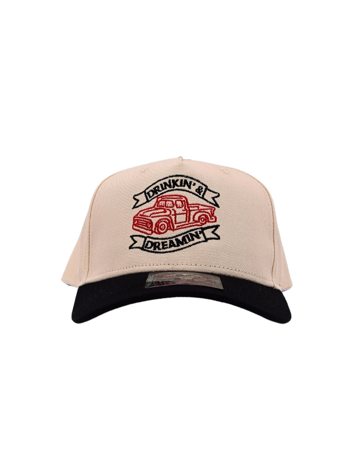 Drinkin' & Dreamin' Hat | Men's Accessory Funny Comedy Drinking Cap