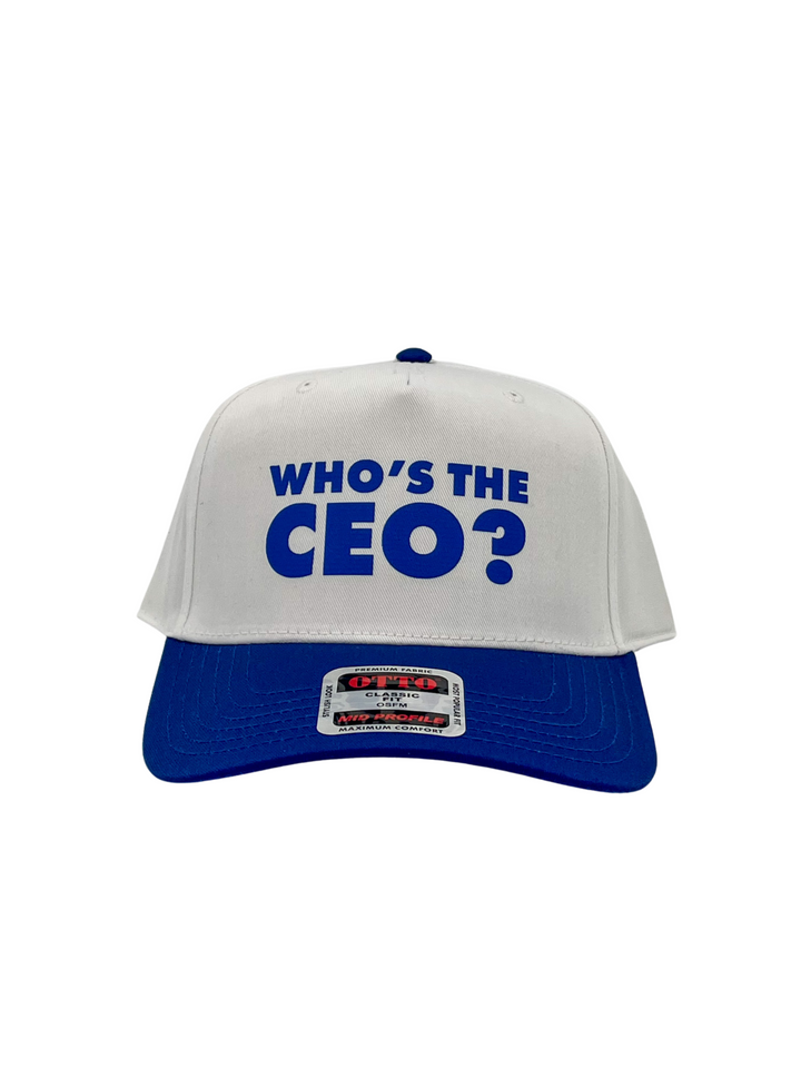 Who's The CEO? Trucker Hat | Trending Statement Cap