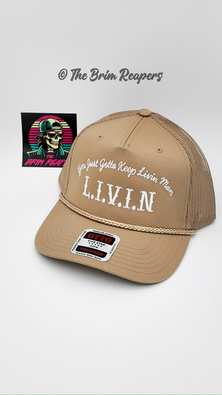 L.I.V.I.N Livin Trucker Hat | Dazed and Confused Men's Women's Accessories