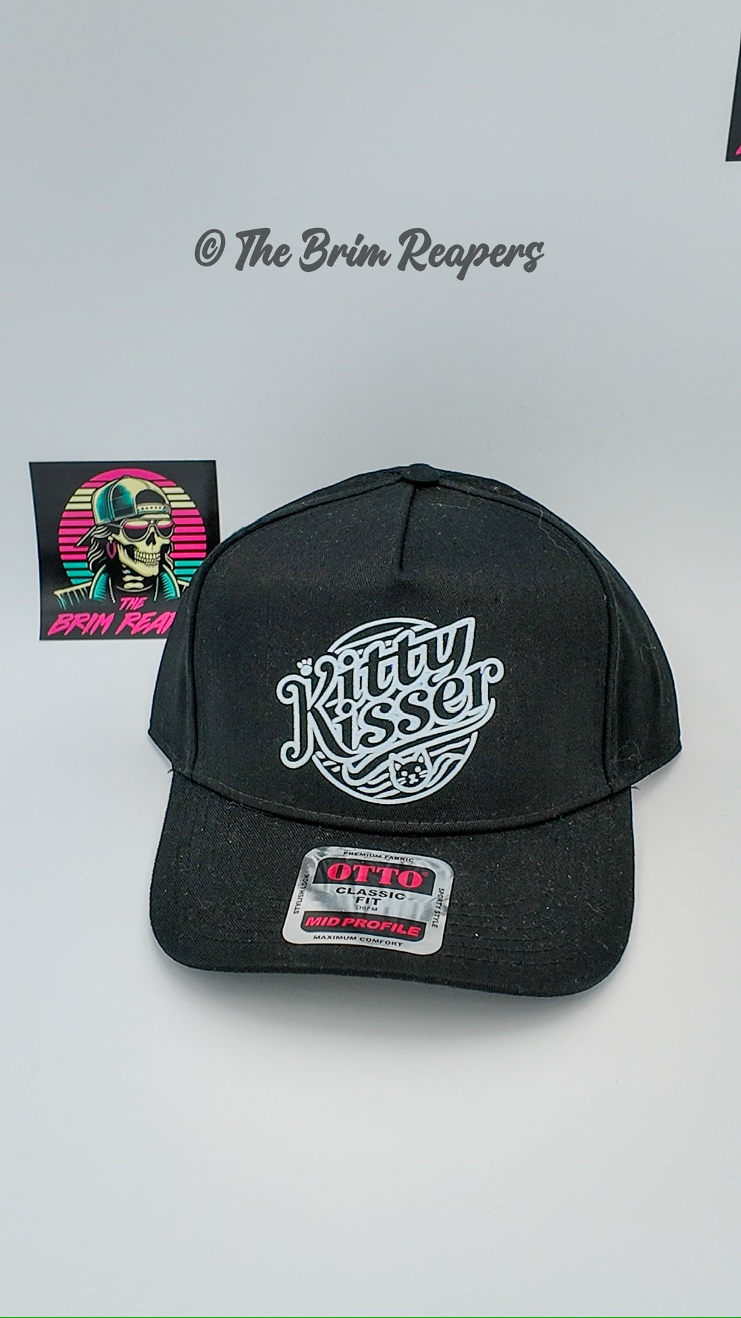 Kitty Kisser Hat | Men's Accessories Trucker Funny Comedy