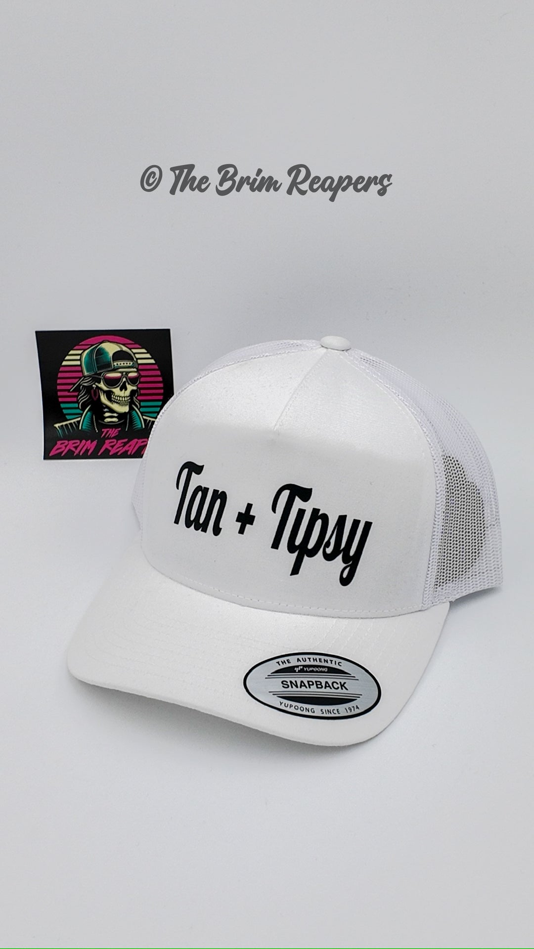 Tan + Tipsy Trucker Hat