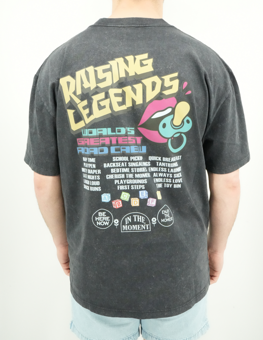 Raising Legends Graphic Parenting Tour Tee