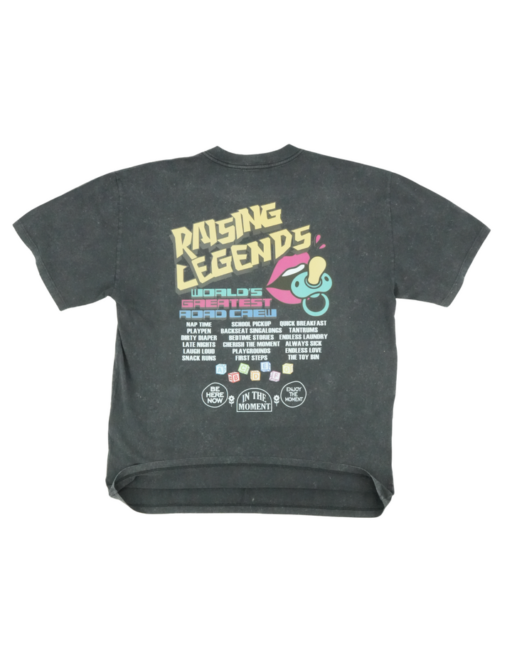 Raising Legends Graphic Parenting Tour Tee