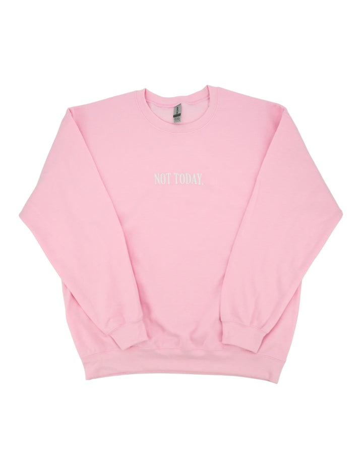 Not Today Embroidered Tshirt