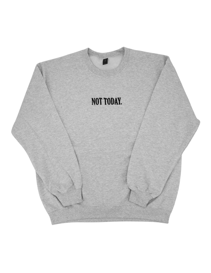 Not Today Embroidered Tshirt