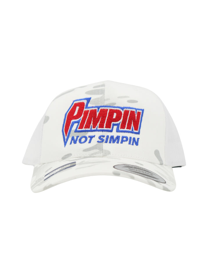 Pimpin Not Simpin Hat | Funny Car Truck Mechanic Parts Men Accessories