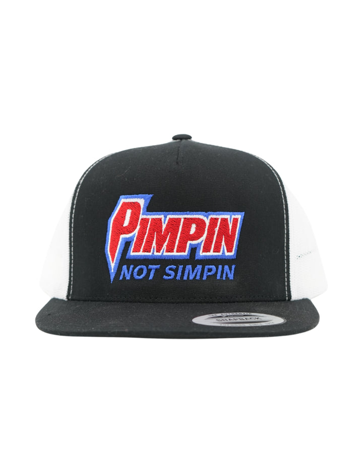 Pimpin Not Simpin Hat | Funny Car Truck Mechanic Parts Men Accessories