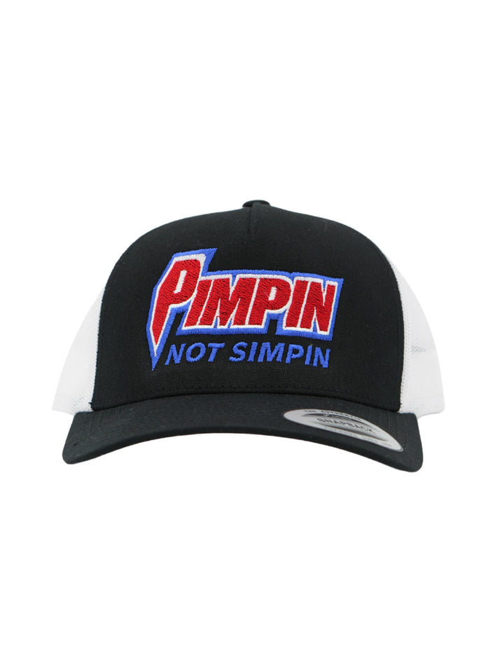 Pimpin Not Simpin Hat | Funny Car Truck Mechanic Parts Men Accessories