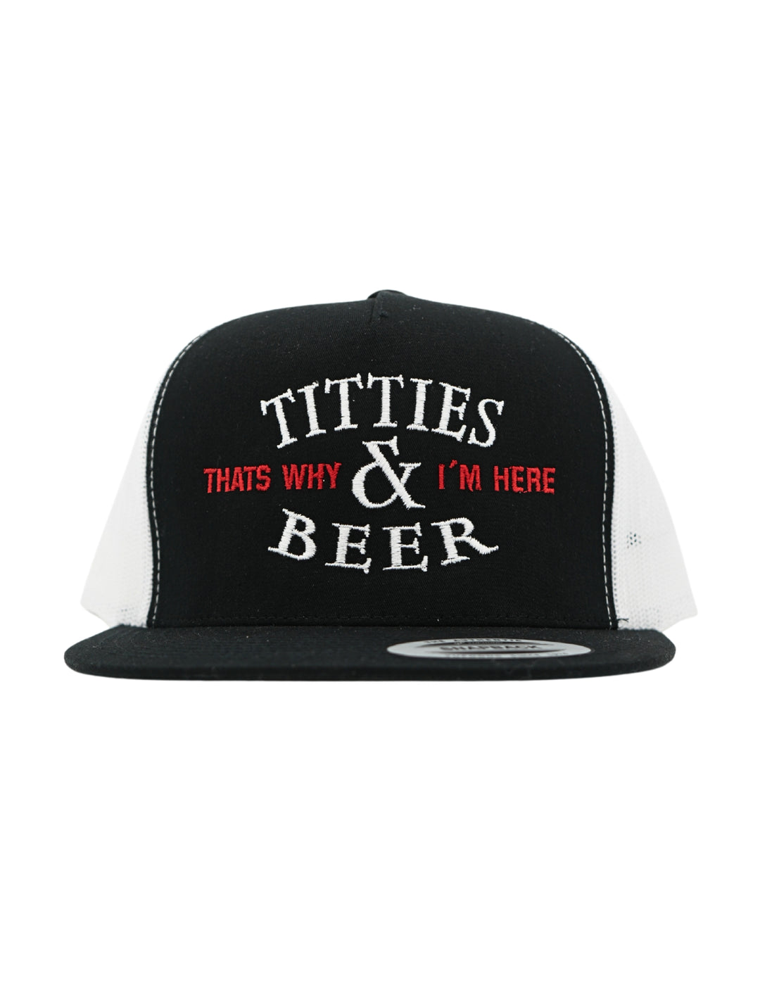 T!tties and Beer That’s Why I’m Here Hat | Funny Drinking Men's Accessories