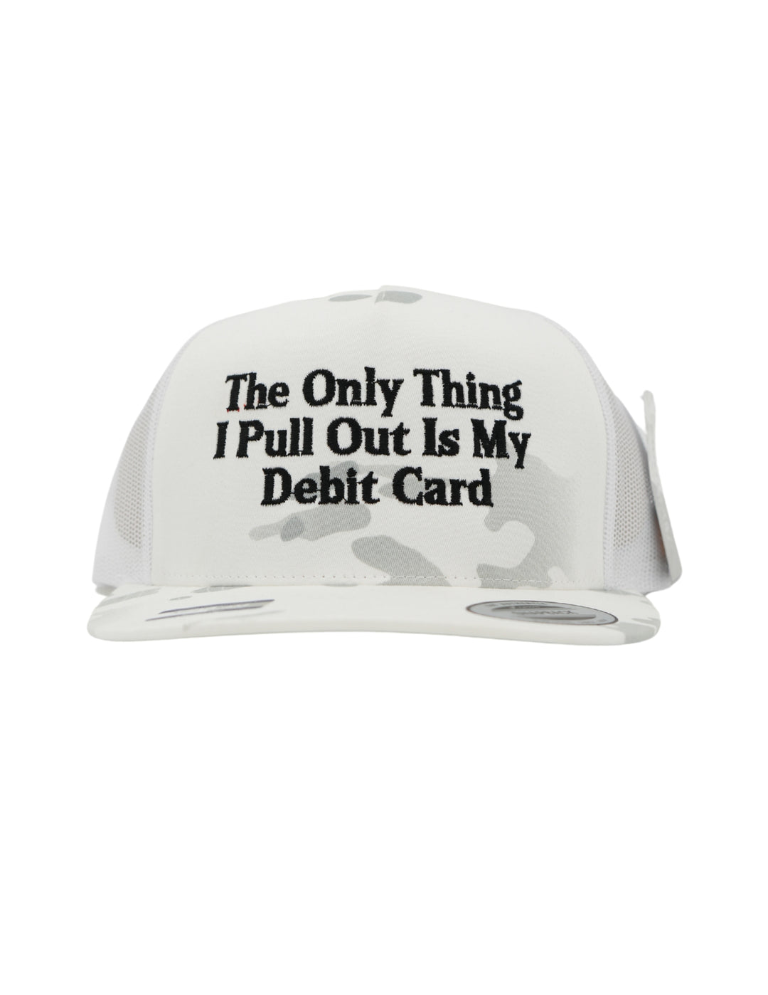 The Only Thing I Pull Out Is My Debit Card Hat | Husbands Tab Funny Wife Credit Card