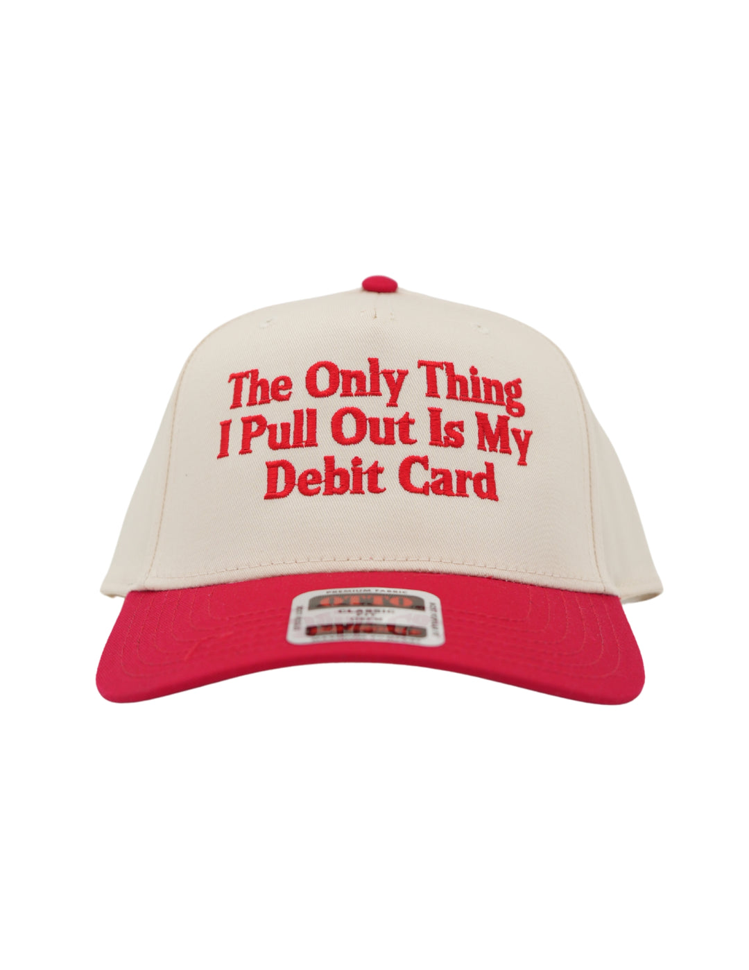 The Only Thing I Pull Out Is My Debit Card Hat | Husbands Tab Funny Wife Credit Card