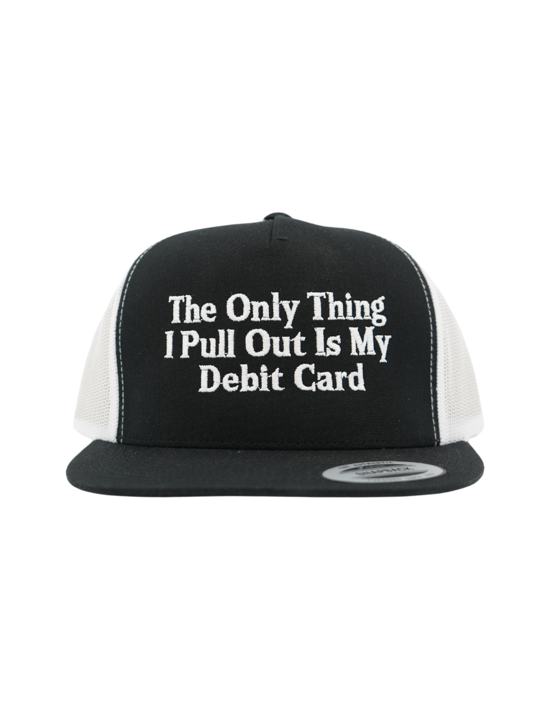 The Only Thing I Pull Out Is My Debit Card Hat | Husbands Tab Funny Wife Credit Card