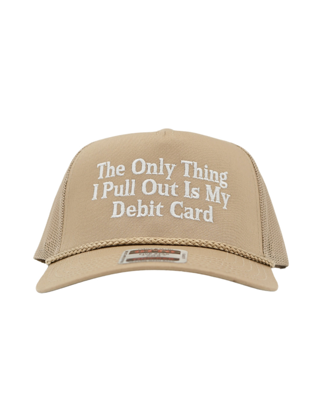 The Only Thing I Pull Out Is My Debit Card Hat | Husbands Tab Funny Wife Credit Card
