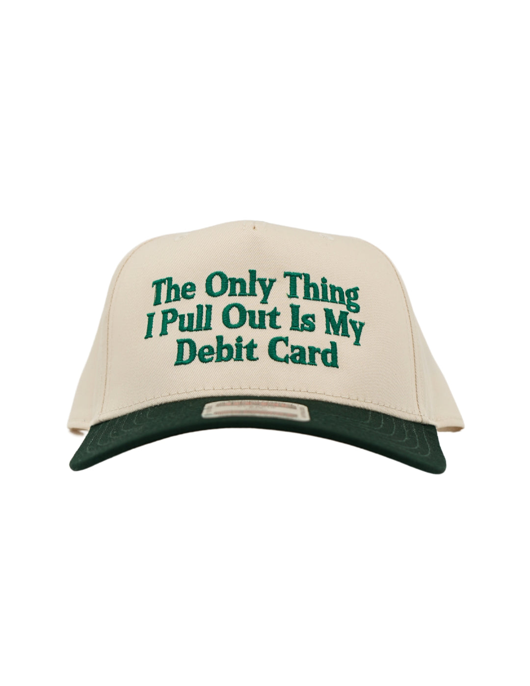 The Only Thing I Pull Out Is My Debit Card Hat | Husbands Tab Funny Wife Credit Card