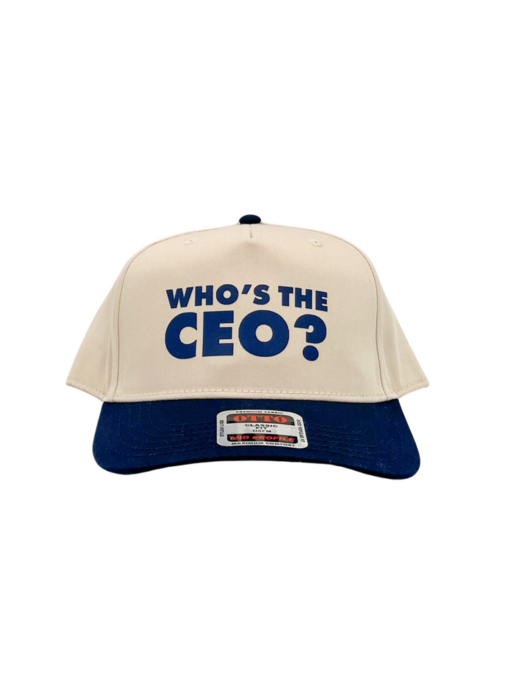 Who's The CEO? Trucker Hat | Trending Statement Cap