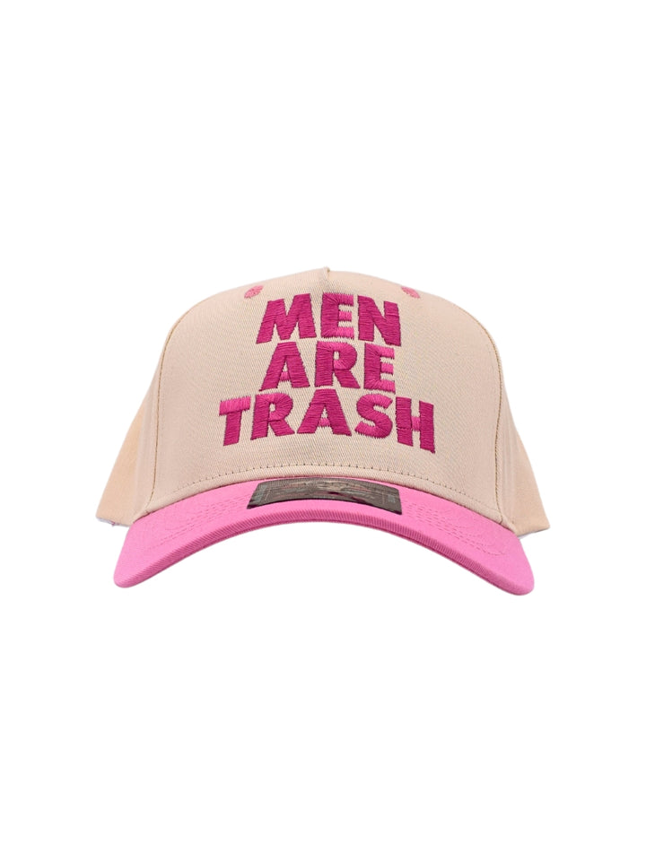 Men Are Trash Hat | Women's Funny Bold Comedic Trucker