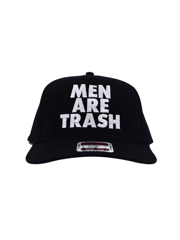 Men Are Trash Hat | Women's Funny Bold Comedic Trucker