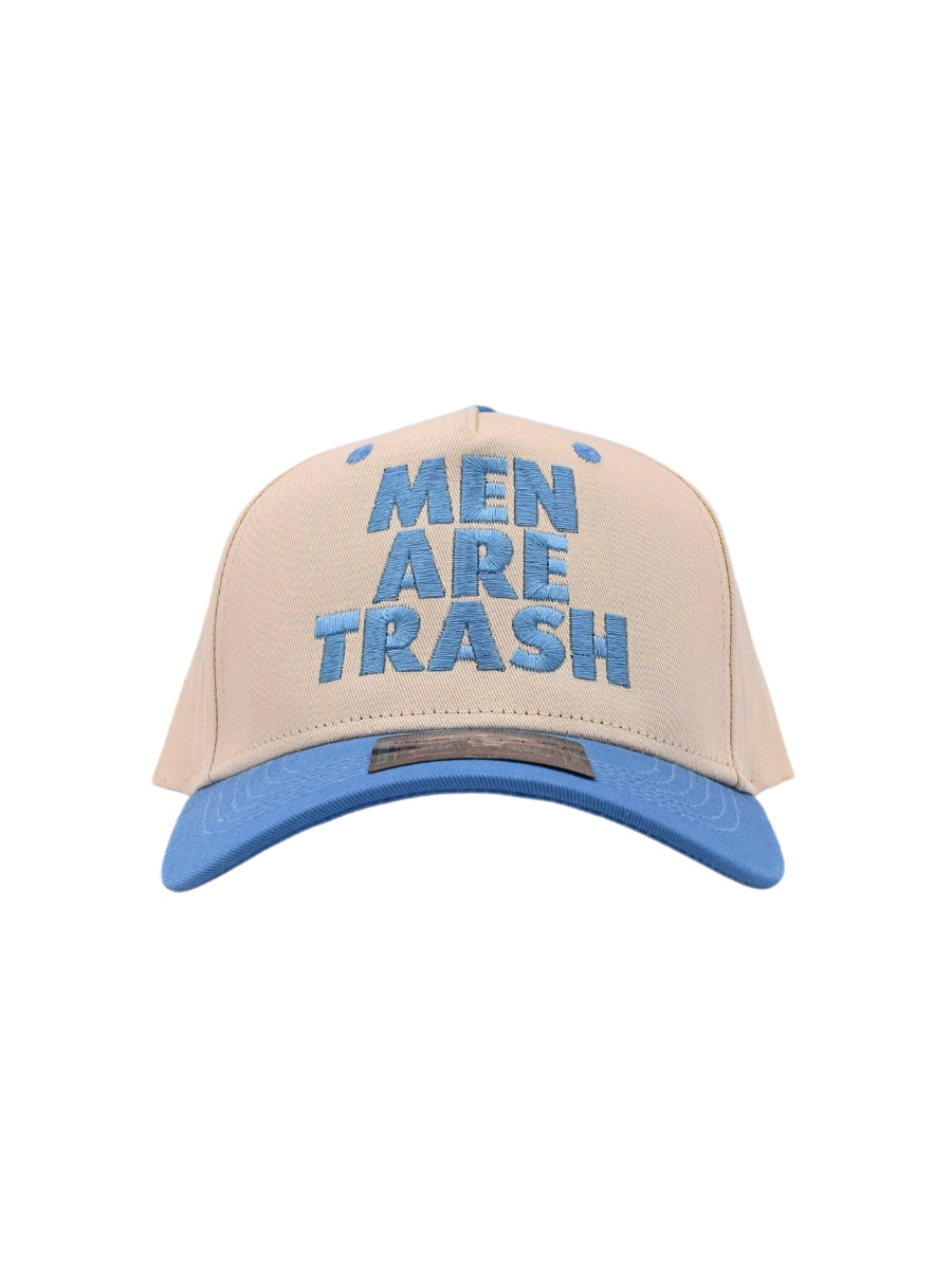 Men Are Trash Hat | Women's Funny Bold Comedic Trucker