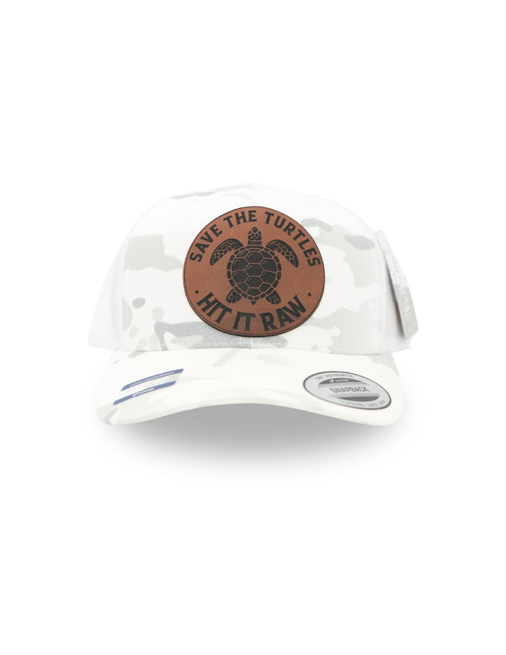 Save The Turtles Hit It Raw Patch Hat