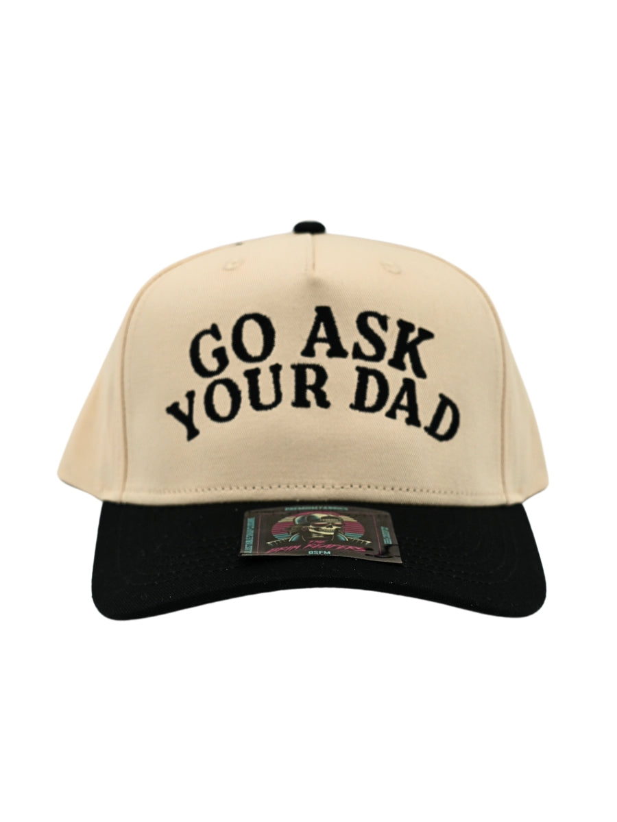 Go Ask Your Dad Hat - Fun & Playful Printed Caps