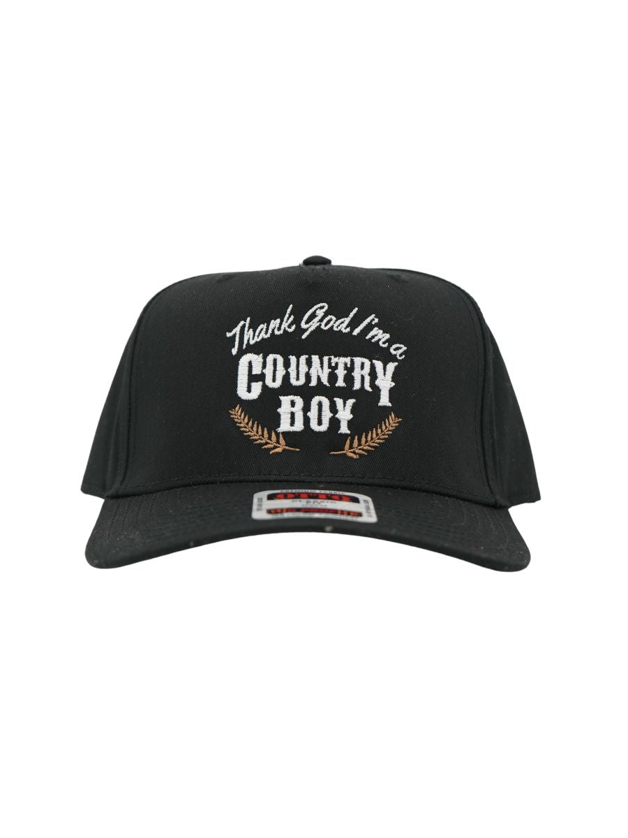 Thank God I'm A Country Boy Hat | Country Music Men's Accessories South