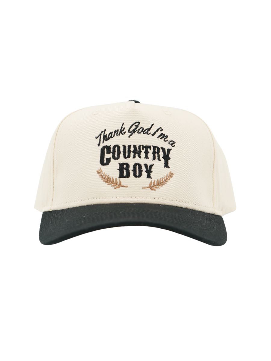 Thank God I'm A Country Boy Hat | Country Music Men's Accessories South