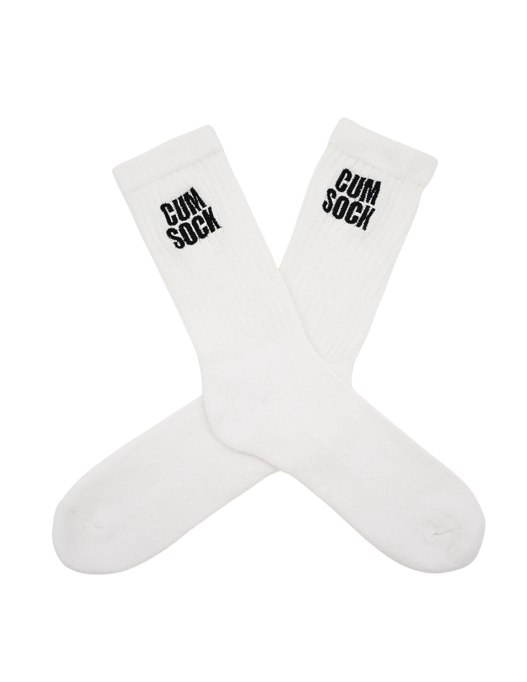 Cum Sock Embroidered Socks