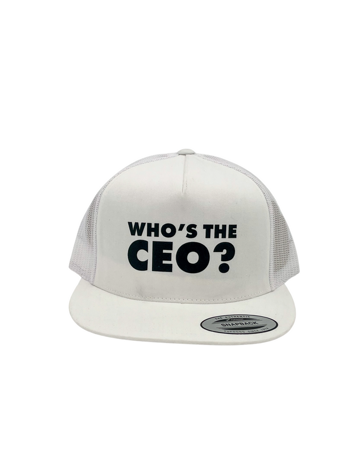 Who's The CEO? Trucker Hat | Trending Statement Cap