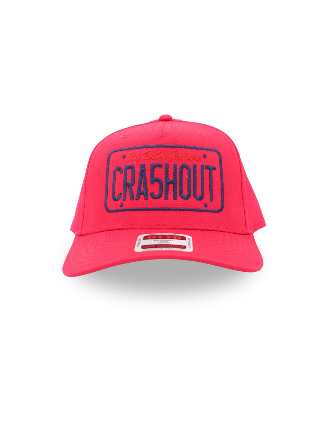 Crashout License Plate Trucker Hat
