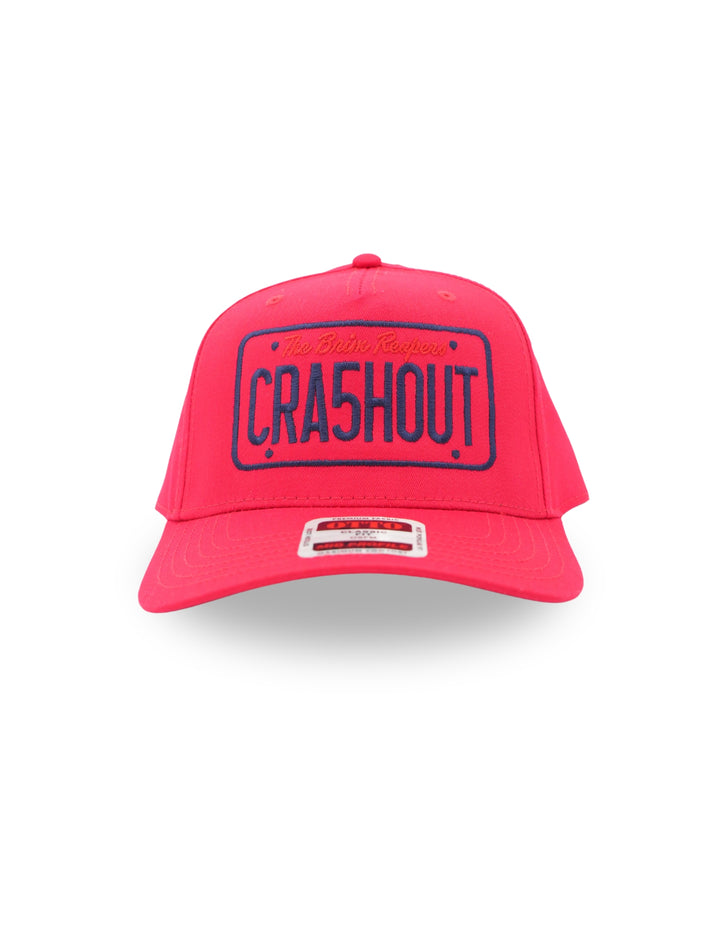 Crashout License Plate Trucker Hat