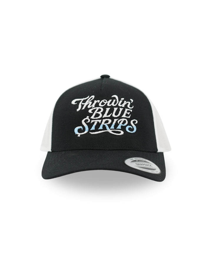 Throwin Blue Strips Hat