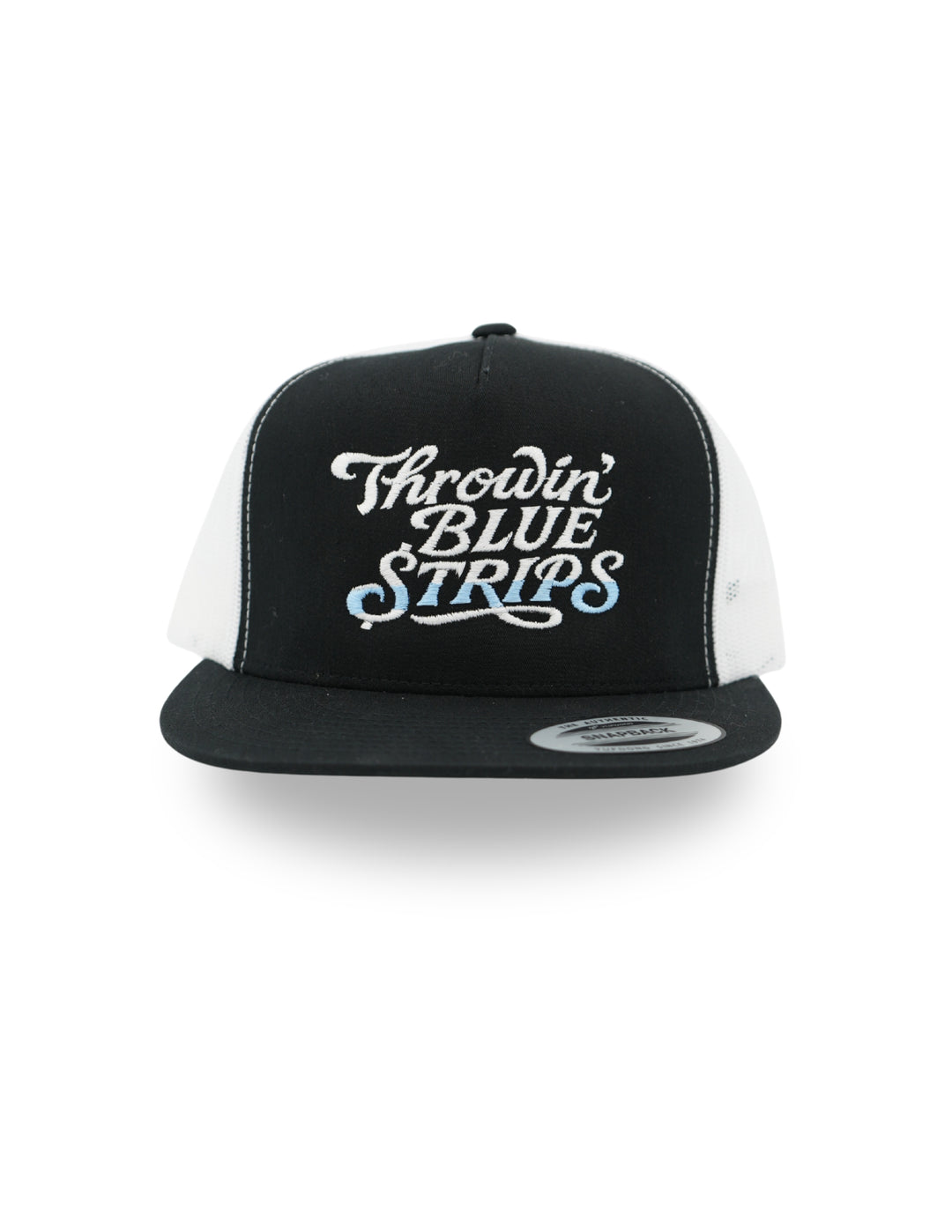 Throwin Blue Strips Hat