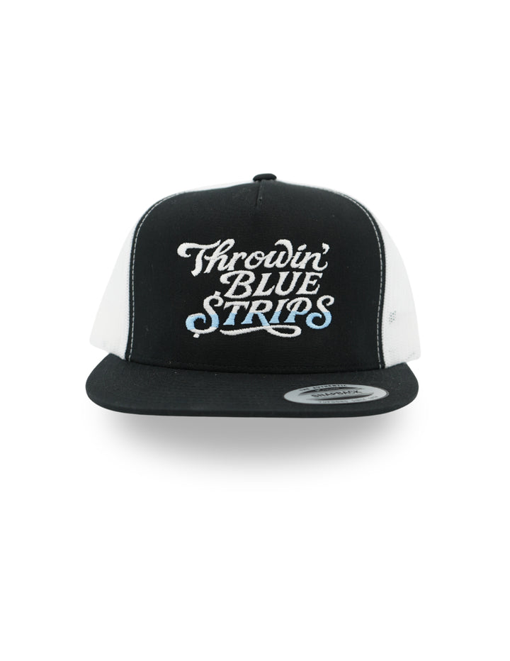 Throwin Blue Strips Hat