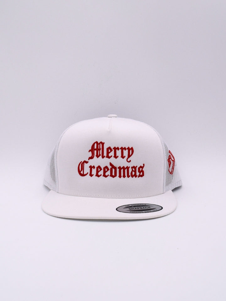 Merry Creedmas Trucker Hat | Music Holidays Christmas Cap