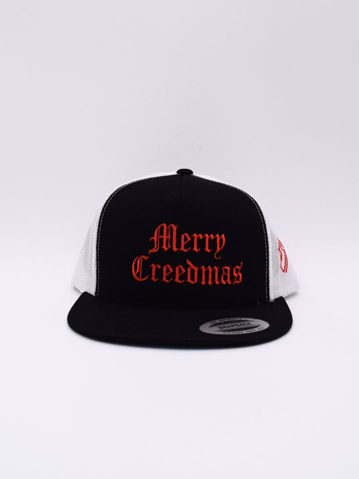 Merry Creedmas Trucker Hat | Music Holidays Christmas Cap