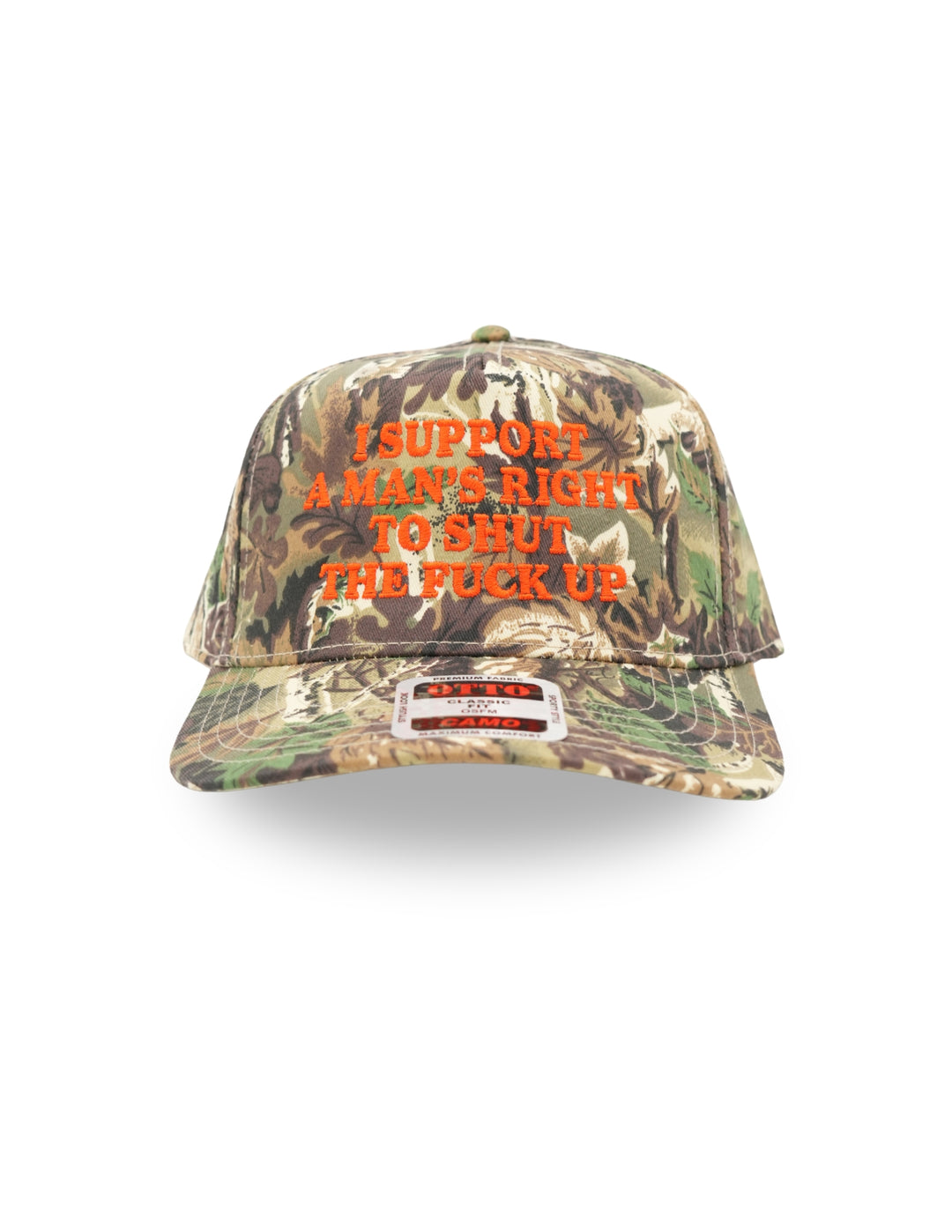 I Support A Mans Right To Shut The F Up Hat