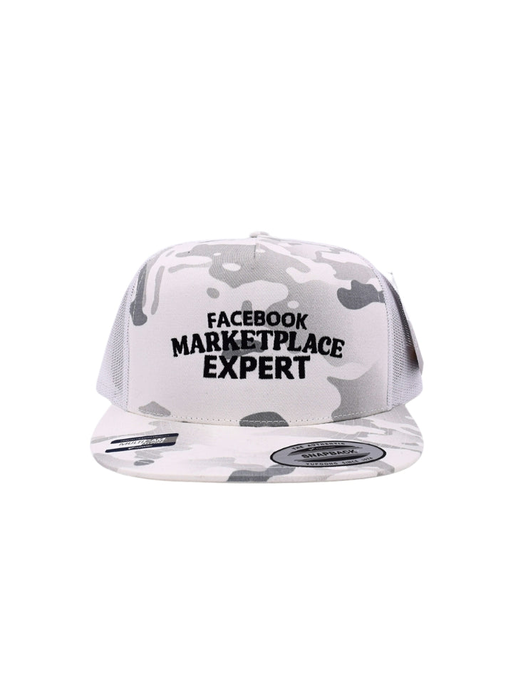 Facebook Marketplace Expert Hat - Professional & Stylish Printed Caps