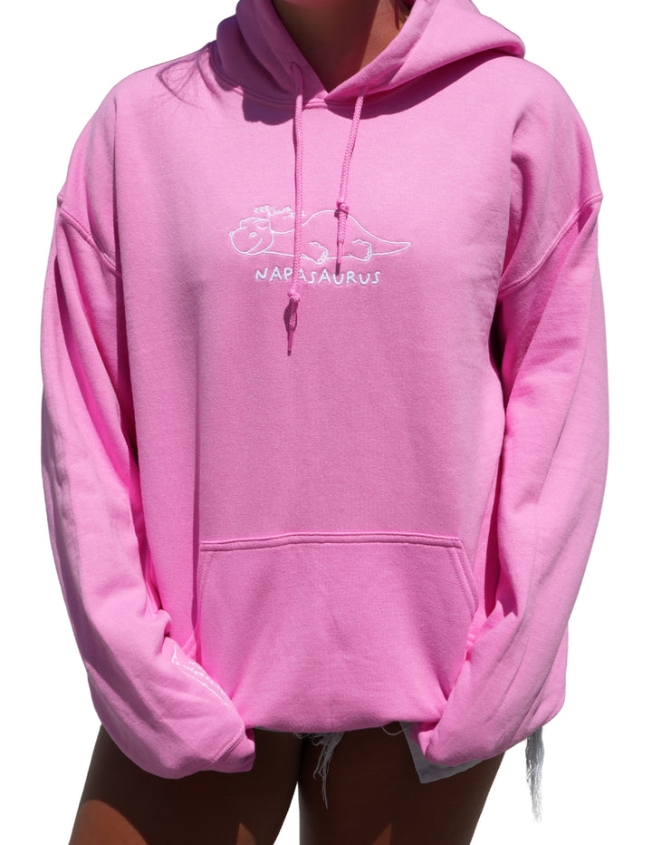 Napasaurus Embroidered Hoodie